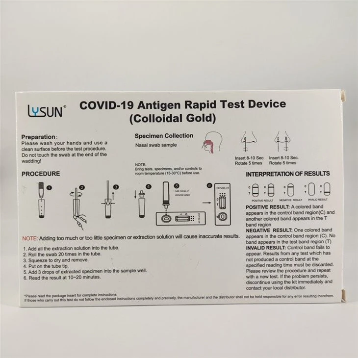 covid-19 antigen rapid test device