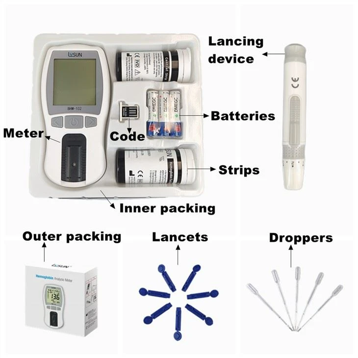 High Precision Easy Using Hemoglobin Meter