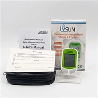 Máy đo đường huyết Máy đo axit uric đa chức năng Máy đo đường huyết Máy đo axit uric GUM -101