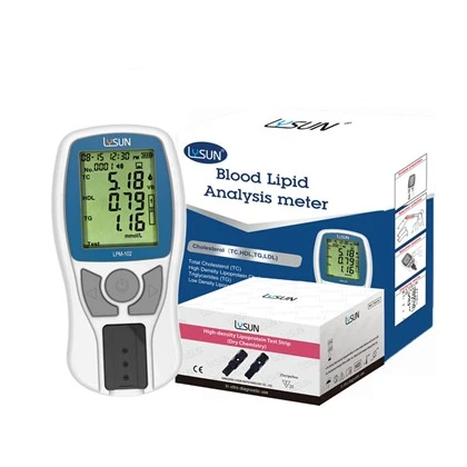 Máy đo phân tích lipid máu LPM-102 để xét nghiệm Triglyceride cholesterol toàn phần Lipoprotein mật độ cao