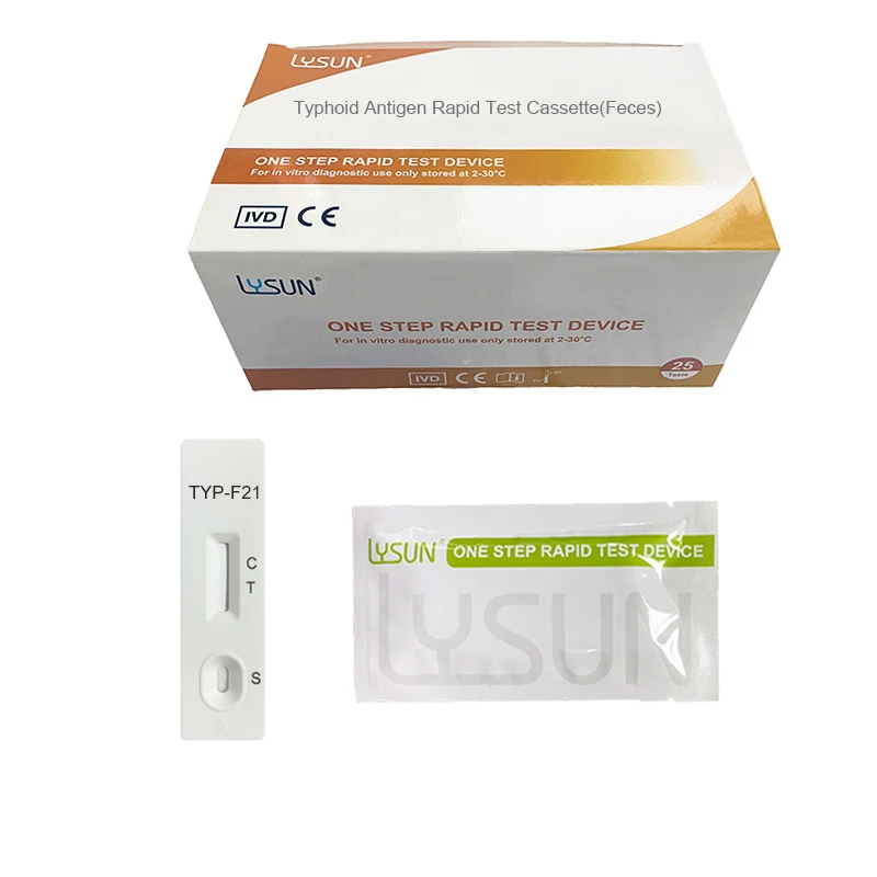 Typhoid Antigen Rapid Test Self-Test Typhoid Antigen Rapid Test Self-Test