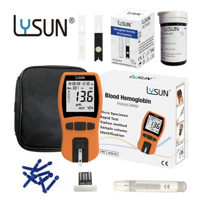 Lysun BHM -202 Hemoglobin HCT/ HB mét chuyên nghiệp phương pháp Siphon Machine