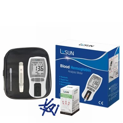 Lysun POCT Tay cầm di động Máy phân tích thuốc thử Biohermes Máy phân tích thử nghiệm Máy đo huyết sắc tố